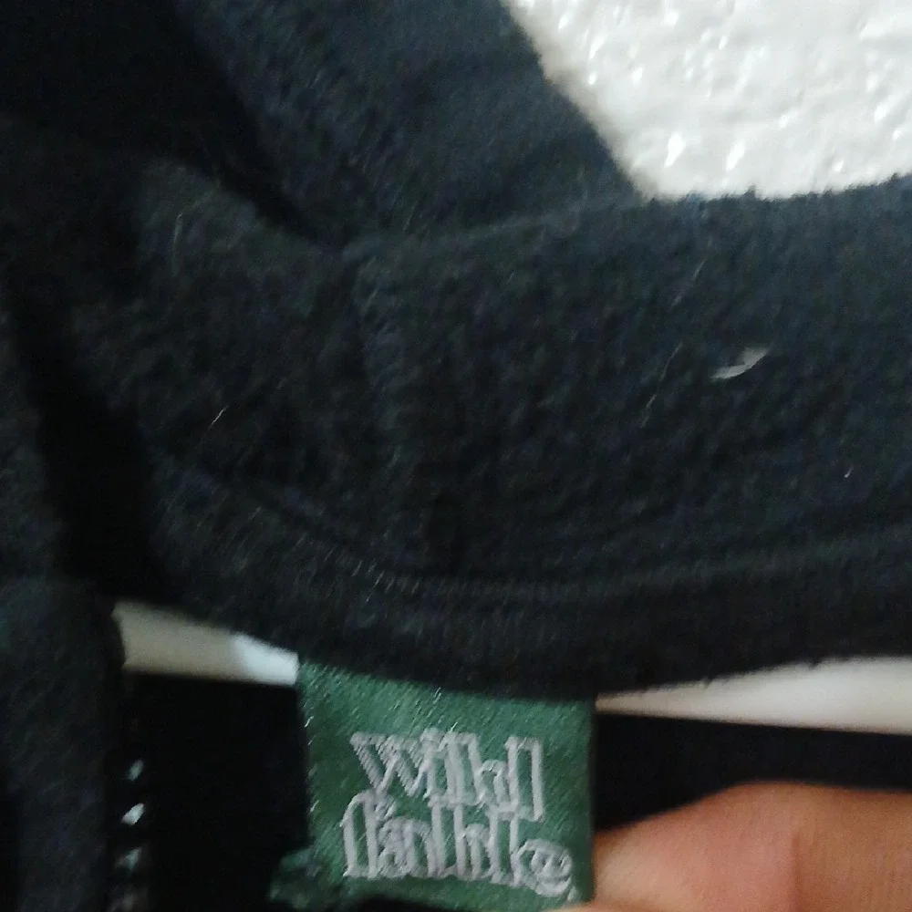 Wild Fable Black Fleece Jacket - Picture 4 of 5